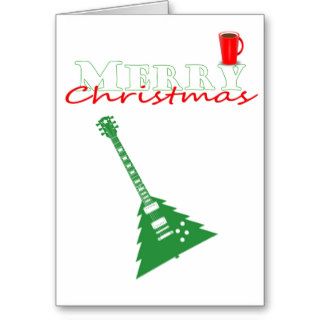 Guitar Player's Christmas Card
