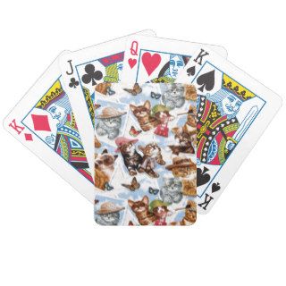 Little Miss Kitty Poker Cards