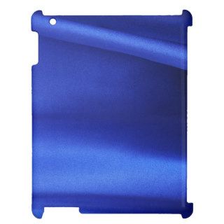 Flowing Blue Silk Fabric Abstract Case For The iPad