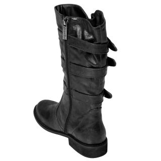 Two Lips Brand Girl's 'TooJolt K' Snap Detail Mid calf Boot Two Lips Boots