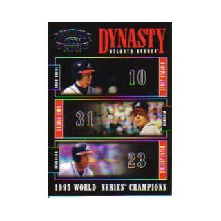 2005 Throwback Threads Dynasty #5 Chipper/Maddux/Just Sports Collectibles