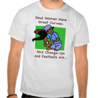 Real Women Have Great Curves Men's T Shirt