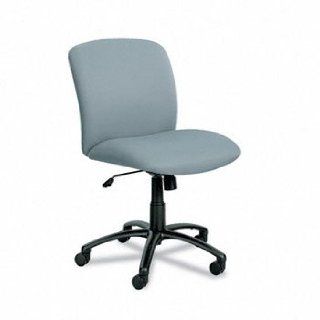Safco 3491GR   Chair, Mid Back, Big & Tall, Gray  Desk Chairs 