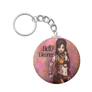 Tribal Belly Dancer Key Chain