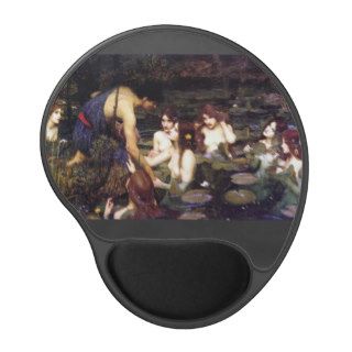 Hylas and the Nymphs Waterhouse Gel Mouse Mats