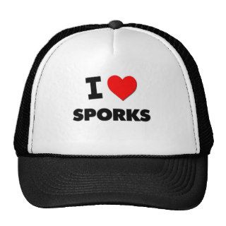 I Love Sporks ( Food ) Trucker Hat
