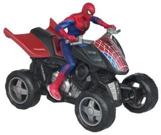Spider Man Zoom N' Go Pull Back Vehicles   SPIDER QUAD Toys & Games