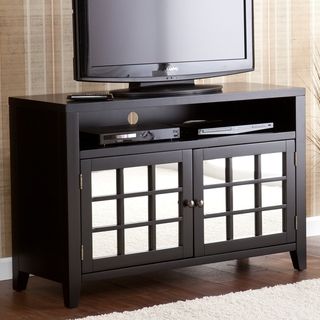Upton Home Chapman Black TV/ Media Stand Upton Home Entertainment Centers