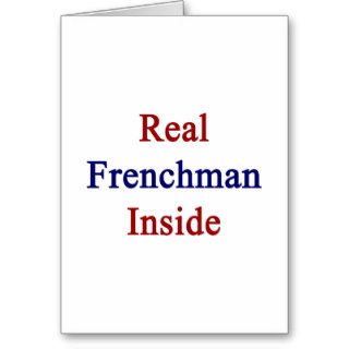 Real Frenchman Inside Card