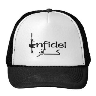 Infidel (Arabic writing) Hats