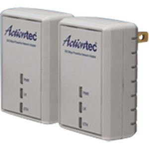 Actiontec 500 Mbps Powerline Adapter Two Unit Network Kit PWR511K01