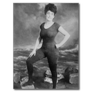 Annette Kellerman One Piece Bathing Suit Postcards