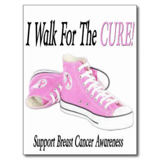 Breast Cancer Walk For The Cure Postcards