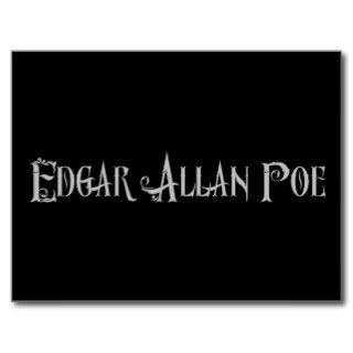 Edgar Allan Poe Post Cards