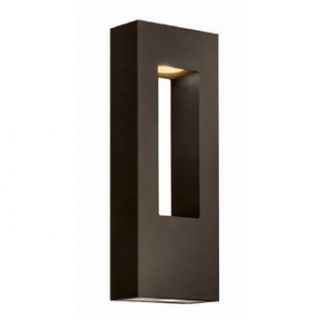Hinkley Lighting 1648BZ LED Two Light 16" Tall Dark Sky LED Outdoor Wall Sconce from the Atlantis Collection, Bronze   Wall Porch Lights  