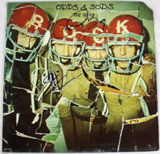 PETE TOWNSHEND & ROGER DALTRY THE WHO SIGNED ALBUM COVER W/ VINYL JSA #F77163 Entertainment Collectibles