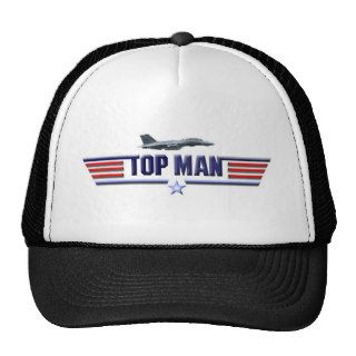 Top Man Logo Mesh Hat