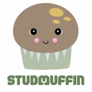 so cute kawaii stud muffin cut outs