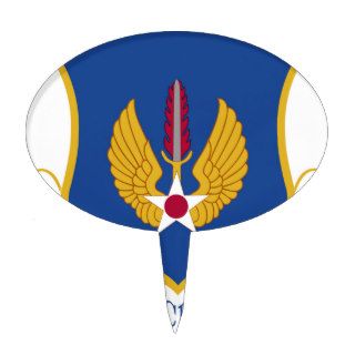 United States Air Forces in Europe Shield Cake Toppers