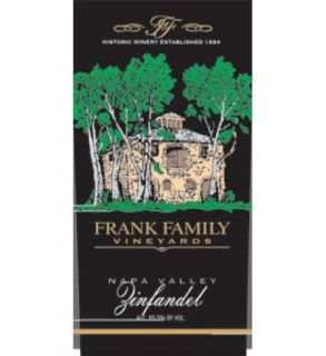 2010 Frank Family 'Napa' Zinfandel 750ml Wine