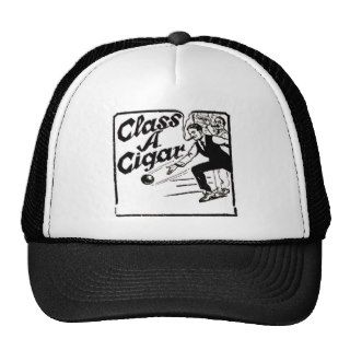 BOWLING AND CIGARS TRUCKER HATS