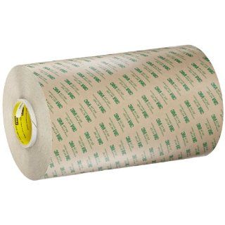 3M Adhesive Transfer Tape 467MP Clear, 12 in x 180 yd 2.0 mil (Pack of 1)