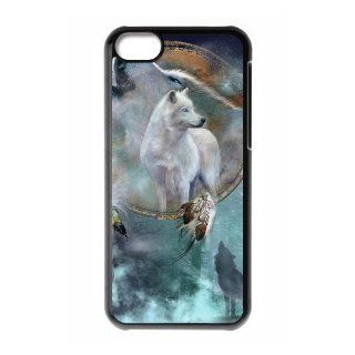 Wolf Hard Case for Apple Iphone 5C DoBest iphone 5C case CC451 Cell Phones & Accessories