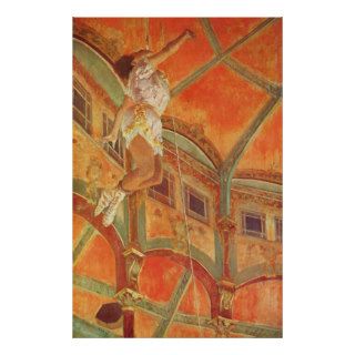 Edgar Degas Circus Painting Print