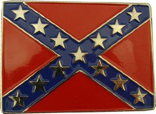 Confederate Flag Belt Buckle redneck rebel 
