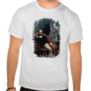 Michelangelo  in his Studio Shirts