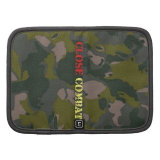 Military camouflage for soldier close combat war folio planner
