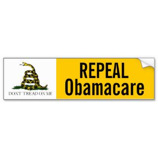 Repeal Obamacare Bumper Stickers