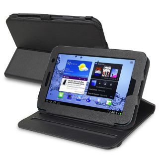 BasAcc Black Swivel Case for Samsung Galaxy Tab 2 7 inch P3100/ P3113 BasAcc Tablet PC Accessories
