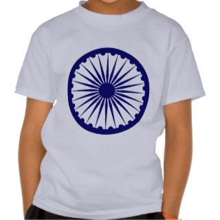 Ashoka Chakra, India flag Tee Shirts