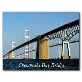 Chesapeake Bay Bridge Post Card