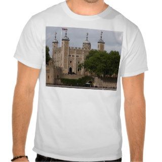 Tower Of London England Seen Across The River Tshirt