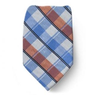NAUTI 456   Orange   Blue   White   Nautica Designer Silk Necktie at  Mens Clothing store