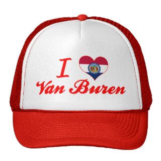 I Love Van Buren, Missouri Hats