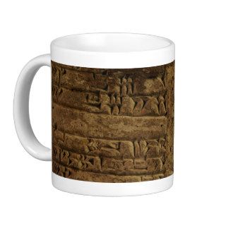 "Sumerian Cuneiform Writing" Gift Mug