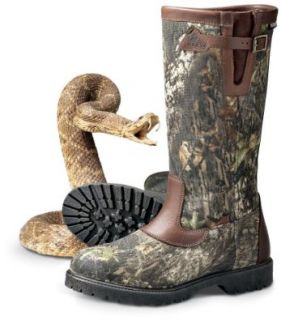 Men's Rocky 15" Waterproof Low Country Snake Boots Mossy Oak Break   Up, MOSSY OAK, 9M Shoes
