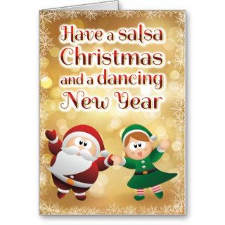 Christmas Salsa Card