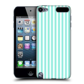 Head Case Designs Mint Vertical Stripes Hard Back Case Cover for Apple iPod Touch 5G 5th Gen   Players & Accessories