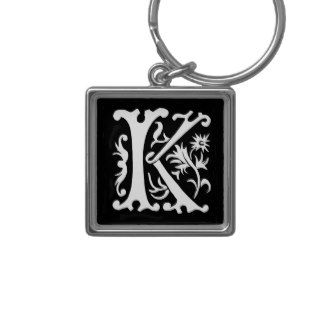 Ancient letter "K" Keychains