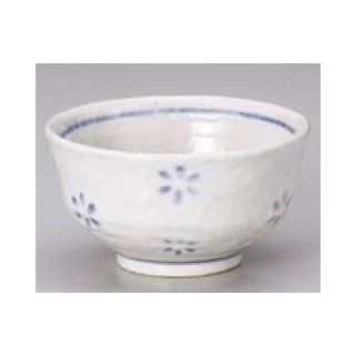 rice bowl kbu474 02 092 [4.38 x 2.37 inch] Japanese tabletop kitchen dish Rice bowl Shino plum fine pattern Nakahira ( Blue ) [11.1 x 6cm] inn restaurant tableware restaurant business kbu474 02 092 Kitchen & Dining