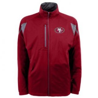 NFL Men's San Francisco 49Ers Desert Dry Full Zip Jacket  Sports Fan Outerwear Jackets  Clothing