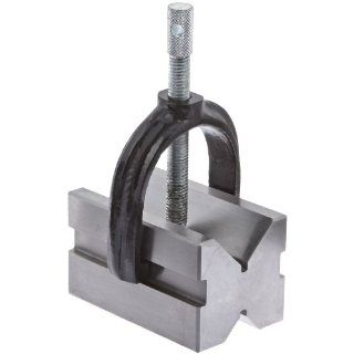 Fowler 52 475 005 1 Hardened Steel Shop Blox V Block Set, 1" Capacity