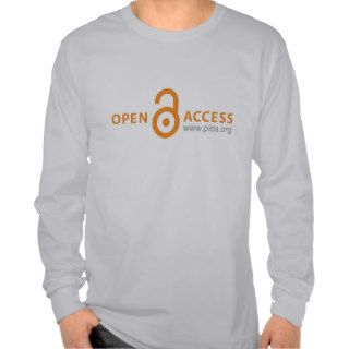 PLoS Open Access Long Sleeve T shirt (Stone Green)