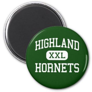 Highland   Hornets   High School   Medina Ohio Fridge Magnet