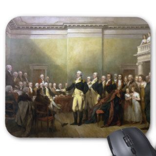 General Washington Resigning His Commission Mouse Pad