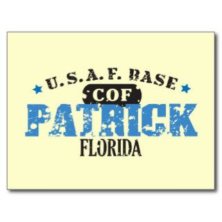 Air Force Base   Patrick, Florida Post Cards